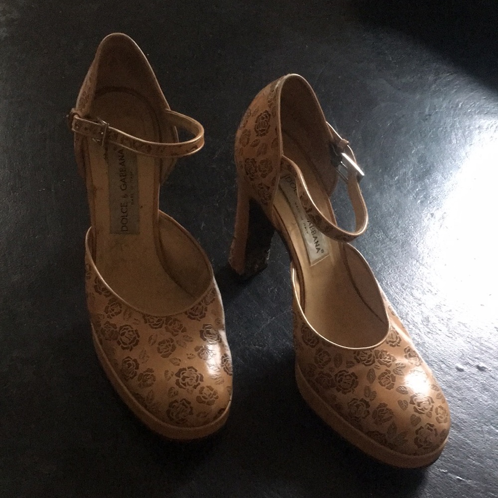 Dolce e Gabbana platform shoes